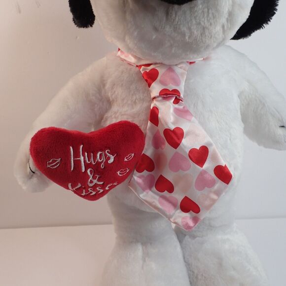 Peanuts Snoopy Large 21” Happy Valentine’s Day Plush Greeter Decoration Dandee - Picture 9 of 13